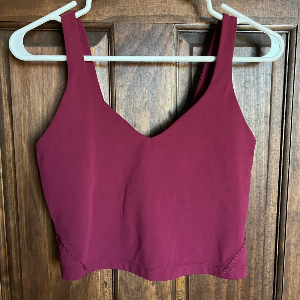 Lululemon Align Tank, Deep Luxe, Size 8